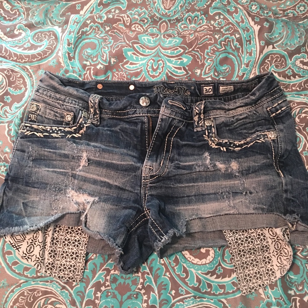 Size 30 miss Me shorts